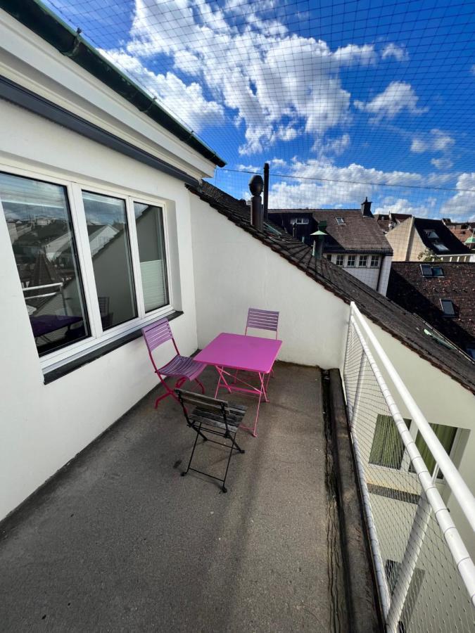 City Center Rooftop Balcony-Studio At Town Hall バーゼル エクステリア 写真