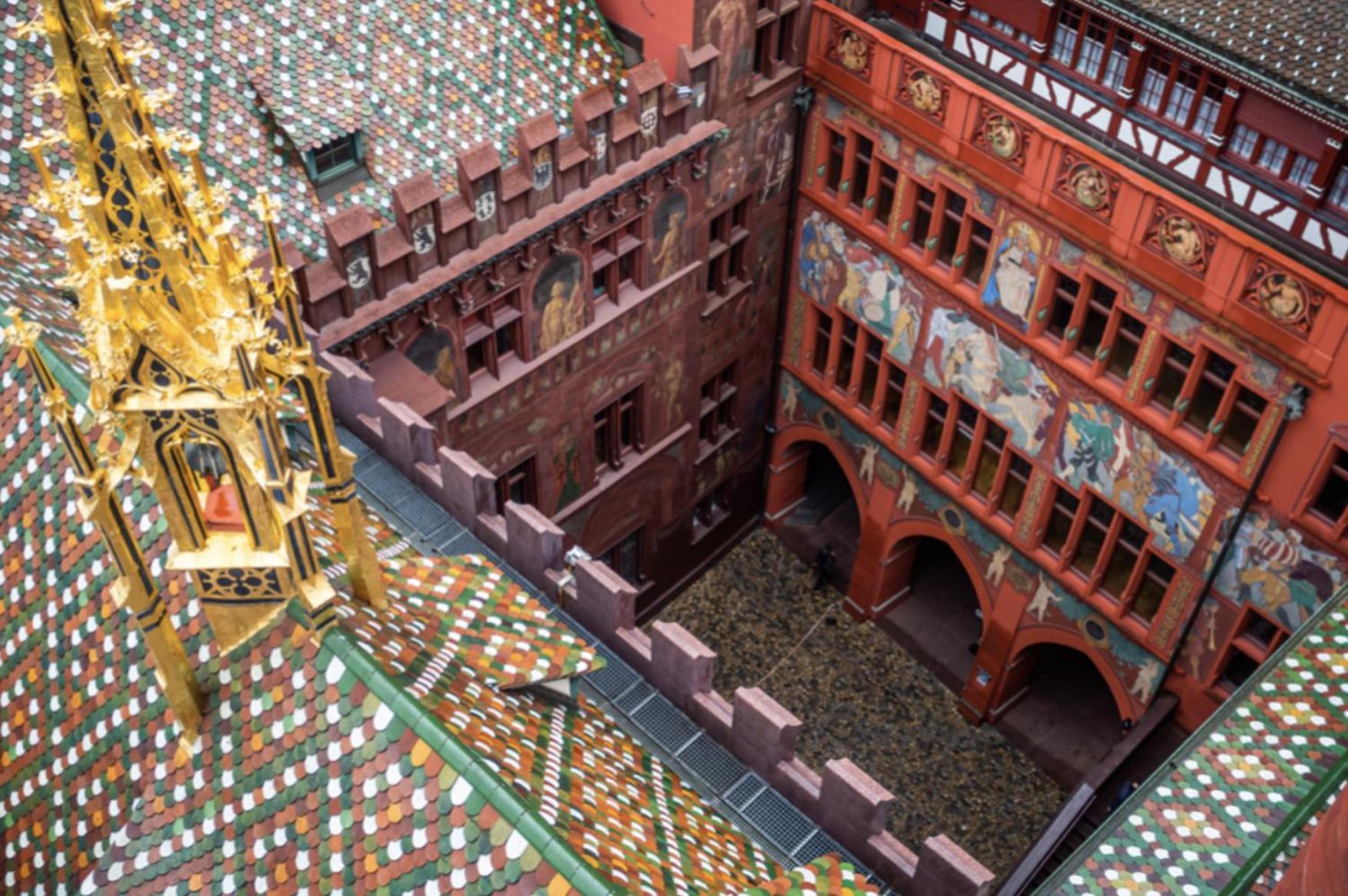 City Center Rooftop Balcony-Studio At Town Hall バーゼル エクステリア 写真