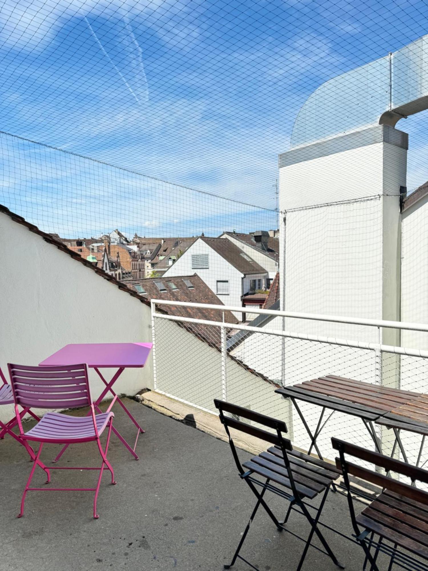 City Center Rooftop Balcony-Studio At Town Hall バーゼル エクステリア 写真